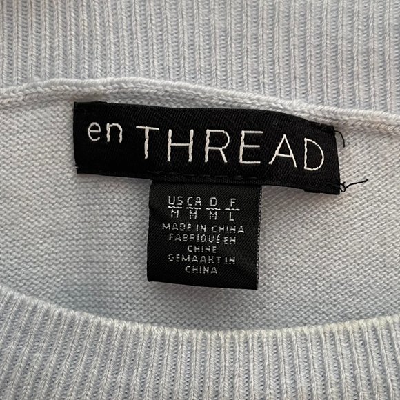 En Thread Blue Sweater from The Bay - Picture 5 of 6